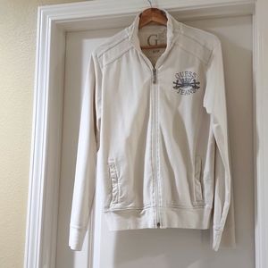 Guess  Men's Lightweight Zip-Front Jacket, Size Medium